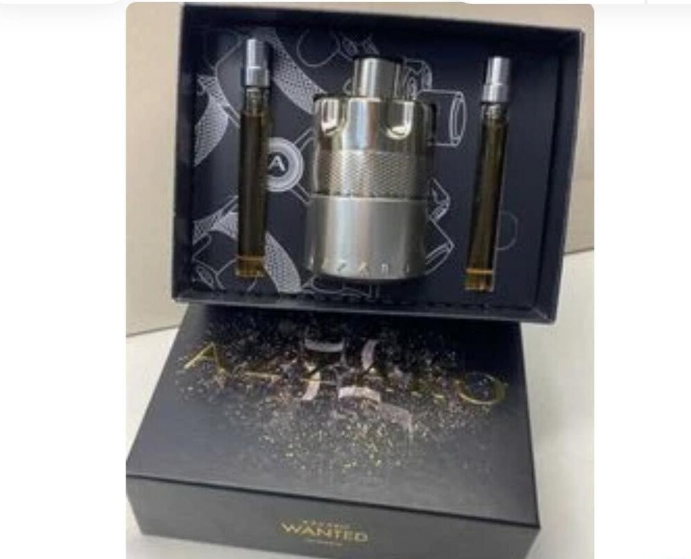 Kit Wanted Azzaro Eau de Parfum-Perfume Masculino 100ml+(2)10ml